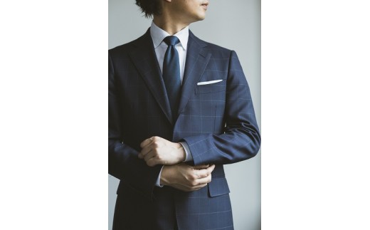 
[440-1] ChugaiKunishima1850生地使用高級ｵｰﾀﾞｰｽｰﾂお仕立券
