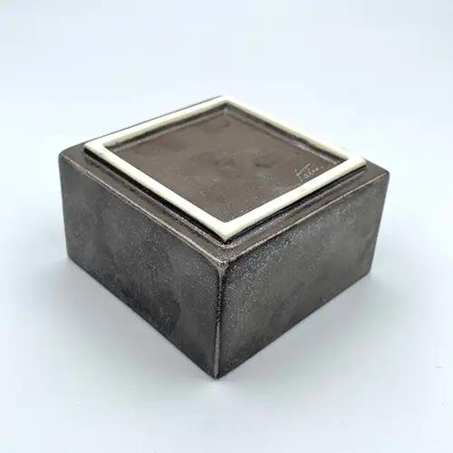 角鉢 磁器製 黒 No.188
