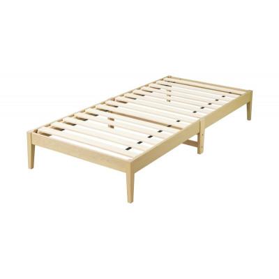 ふるさと納税 大河原町 組立簡単すのこベッド ヘッドレス ナチュラル シングル アイリスオーヤマ[53752884] |  | 03