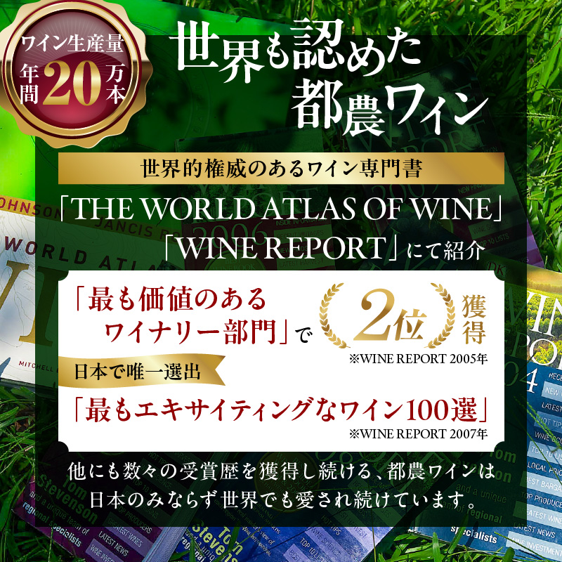 ≪数量限定≫都農ワイン甘口・辛口セット(合計4本)_T014-004【酒 飲料 アルコール 国産 人気 ギフト 食品 お酒 飲み比べ BBQ お土産 贈り物 送料無料 プレゼント】