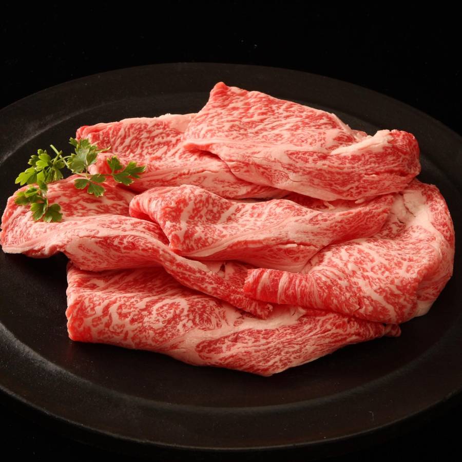 ＜帝神志方ミート＞A5ランク「神戸牛」すき焼き用（かたロース）500g