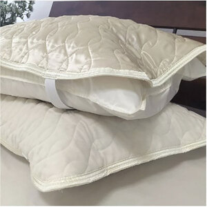 プレミアムシルク100%リバーシブル枕パッド(43×63cm) アイボリー S-4363RMP-IV
