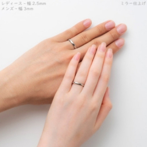 ＜セミオーダー＞純チタン甲丸リング | アクセサリー リング