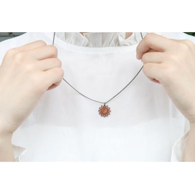 ふるさと納税 徳島市 幾何学模様の木のペンダント　I-CA【DR041】 |  | 02