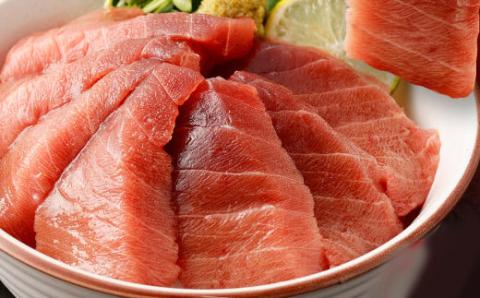 【３回定期便】天然南マグロ　中トロ　１柵　解凍書付 海鮮 魚介 鮪 惣菜 冷凍 ミナミマグロ