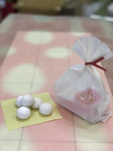 776 神宮白石クッキー10粒袋入御裾分け5袋SET