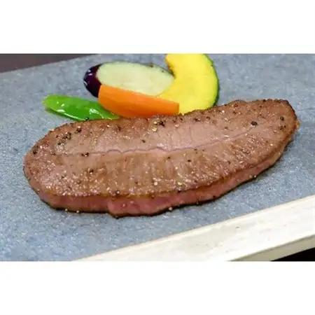 あか牛ミスジステーキ240g(120g×2枚)(益城町)【配送不可地域：離島】【1223960】