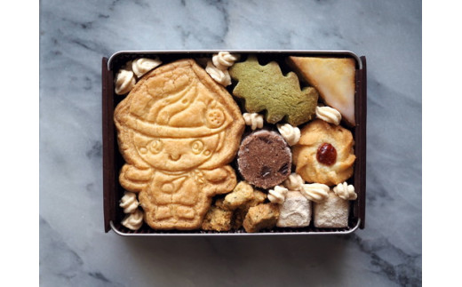 こだわりのクッキー達が9種、ぎっしりと入っています