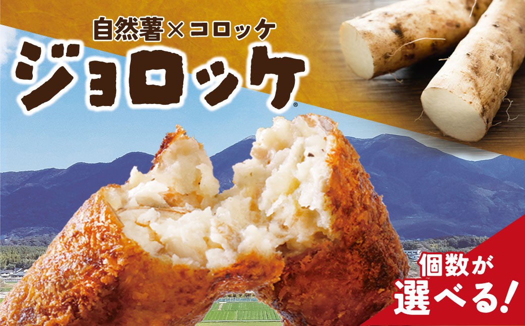 
            自然薯たっぷり！福智町産じねんじょコロッケ【冷凍・スピード発送】 ジョロッケ 3～10個セット じねんじょ 山芋 野菜 グルメ 取り寄せ ご当地 特産 産地 直送人気 オススメ 惣菜 U19【上野焼チャンス】
          