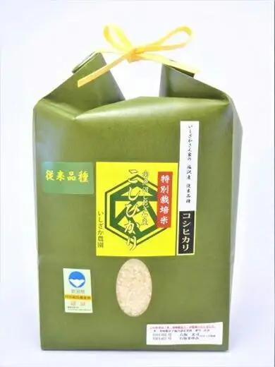 【令和７年産】【いしざかさん家の】塩沢産従来コシヒカリ特別栽培米4.5ｋｇ｜コシヒカリ
