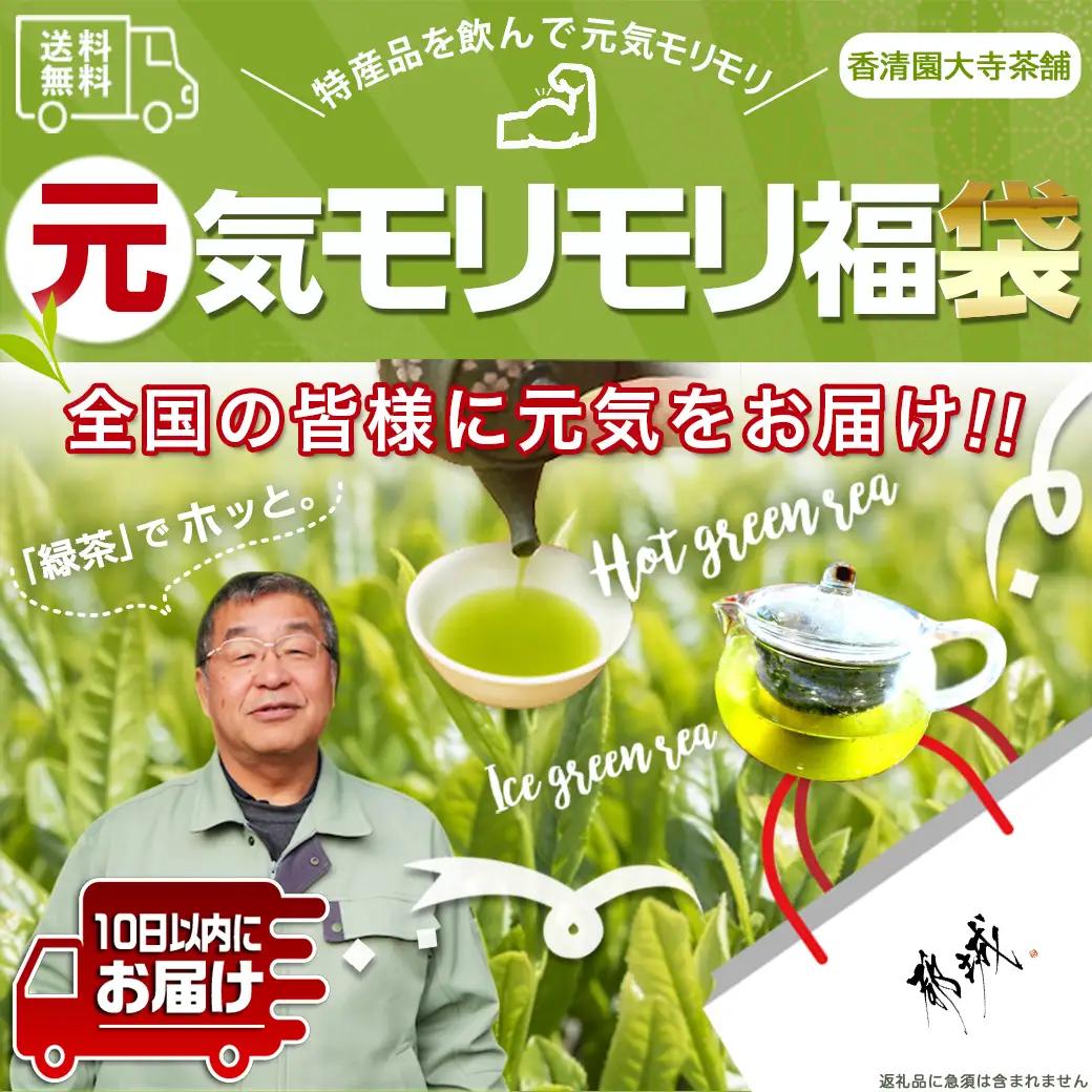 【元気モリモリ福袋】気分リフレッシュ!特上煎茶4本セット≪みやこんじょ特急便≫〔AA-48-002-Q〕_(都城市) お茶の産地 宮崎県産 最高級品 ホットでも冷茶でも 日本茶