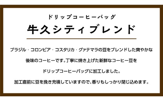 【メール便】 南部珈琲 ドリップ コーヒー バッグ 「牛久シティブレンド」5パック コーヒー 珈琲 ドリップパック 自家焙煎 ブレンド おいしい 美味しい お取り寄せ メール便 ポスト投函 個包装 簡