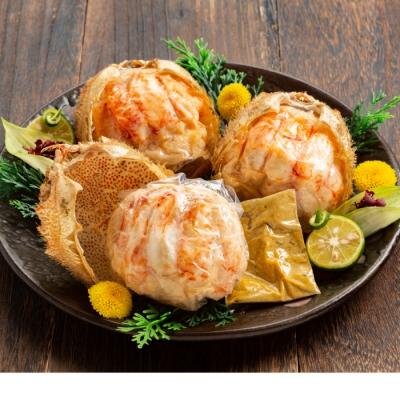 ふるさと納税 紋別市 毛ガニ甲羅盛(3個)【殻剥き不要!毛ガニの美味しいところだけをイイとこどり】
