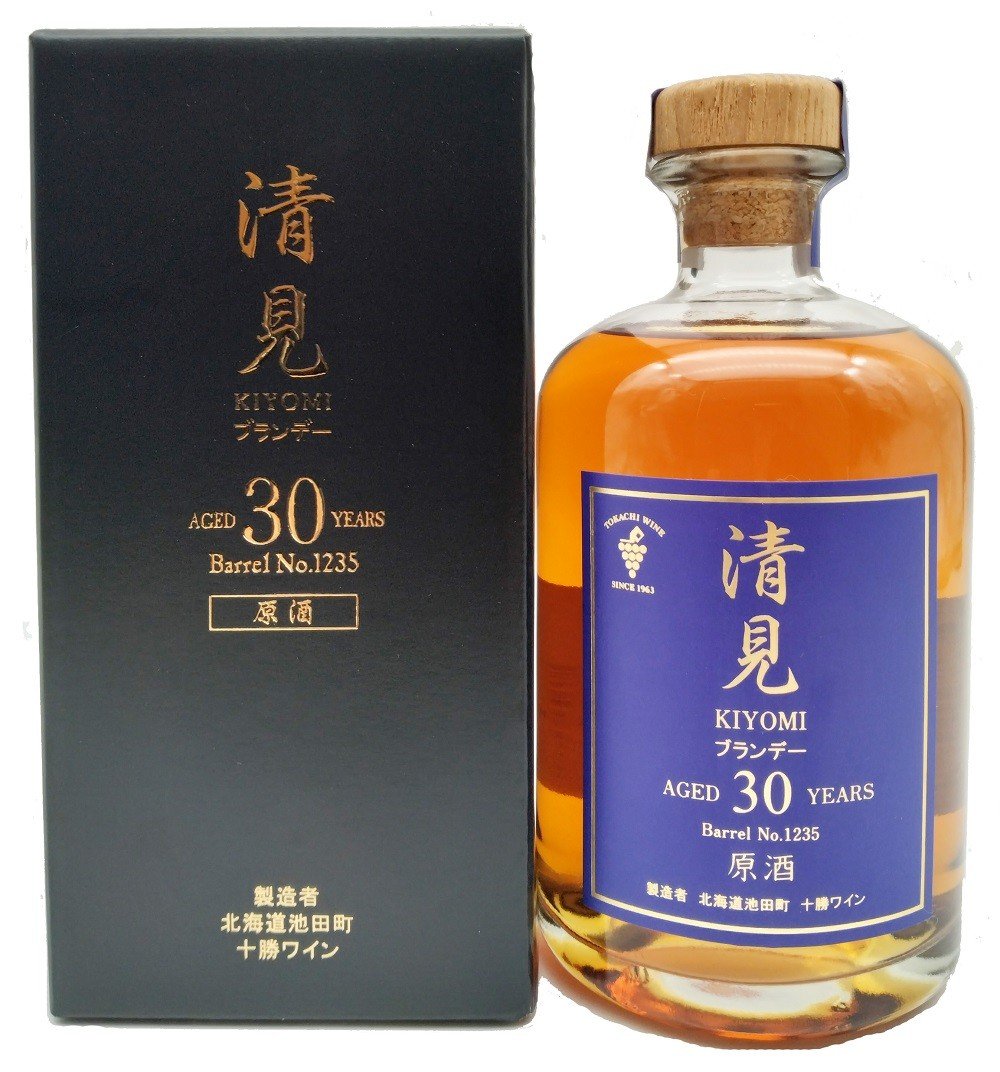 
            十勝ワイン 清見ブランデー原酒 AGED30YEARS 500ml 30年樽熟成 数量限定 先行予約 ふるさとチョイス限定 63%
          
