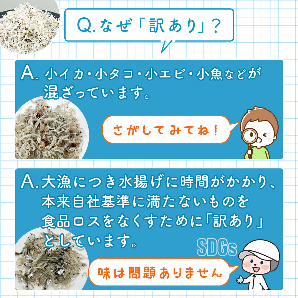 ＜訳あり ちりめん 約750g(250g×3袋)＞ ちりめんじゃこ じゃこ 家庭用 海鮮 海産物 丼 おにぎり 具材 ご飯 おつまみ おやつ 小魚 乾物 国産 マルヨシ水産 特産品 愛媛県 西予市