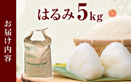 【令和7年産】【特Aランク受賞実績あり！】はるみ 5kg【井上農園】 米 お米 精米 白米 はるみ 新米 令和7年産[BDBB002]