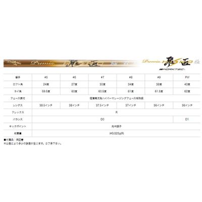 ふるさと納税 淡路市 CBRブラックプレミアアイアン 6本セット プレミア飛匠・極 (R/#5〜PW)　at10011 |  | 01