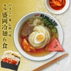 やまなか家の伝統の味本場盛岡冷麺!6食セット　(G-007)