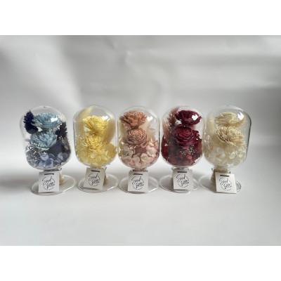 ふるさと納税 枚方市 【赤系】天球bottle flowers　Msize |  | 02