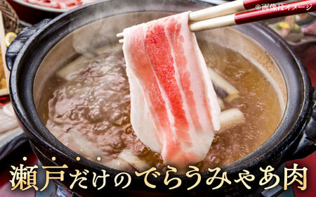 【瀬戸豚3種セット1.6kg】ロースしゃぶ500g、バラスライス500g、カタバラ切落し600g【配送不可地域：離島】【1253757】