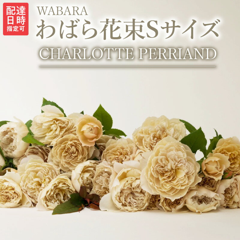 わばらの花束 花束 和バラ 15本 程度 摘みたて S-ROSE CHARLOTTE PERRIAND 最高傑作 花 バラ フラワー 植物 プレゼント ギフト 贈り物 國枝啓司 花のある生活 お取り寄せ 滋賀県 守山市 送料無料