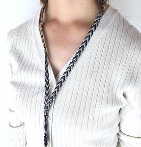 組紐 クリップ付 ネックストラップ５【hrkz0004-5】