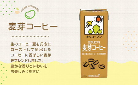 【ふるなびWEEK対象】豆乳 フルーツ コーヒー フレーバー 3種 200ml 計54本 セット キッコーマン豆乳