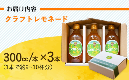 【お中元対象】ながさきクラフトレモネード 3本 [EBU002]  ジュース じゅーす 国産ジュース レモンジュース フルーツジュース れもねーど レモネードベース レモネードシロップ シロップ レモ