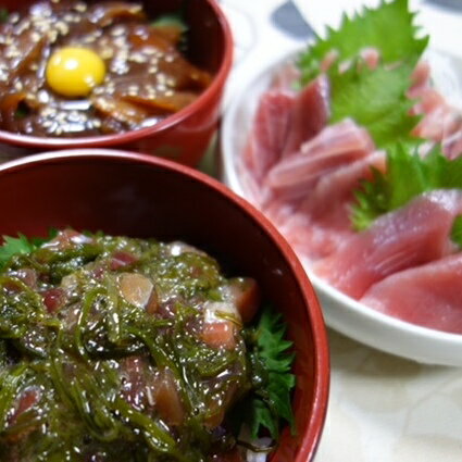 【ふるさと納税】 三崎のまぐろ バラエティ アレンジ セット 簡単解凍 おかずに最適 マグロ 鮪 トロ すきみ ねぎとろ びんちょうまぐろ ユッケ 漬け めかぶ 雌株 切り落とし 切落し 丸幸水産 三崎港魚問屋さんき 神奈川県 三浦市 おすすめ ランキング プレゼント ギフト