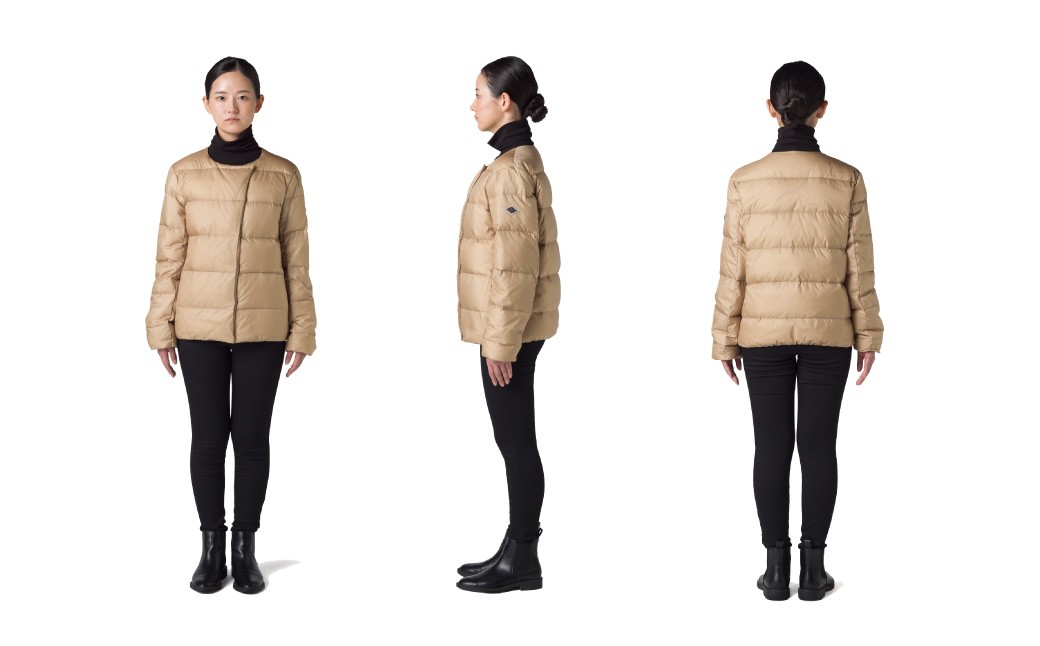 ＜WOMEN＞RETAR NUY／レタールヌイ［CISE WOMEN／チセ ウーマン］DOWN CARDIGAN ［MOCHA］