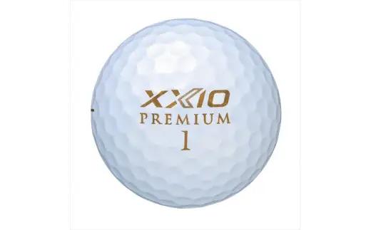 ゴルフボール XXIOプレミアム ゴールド 【2ダース/24球入り】