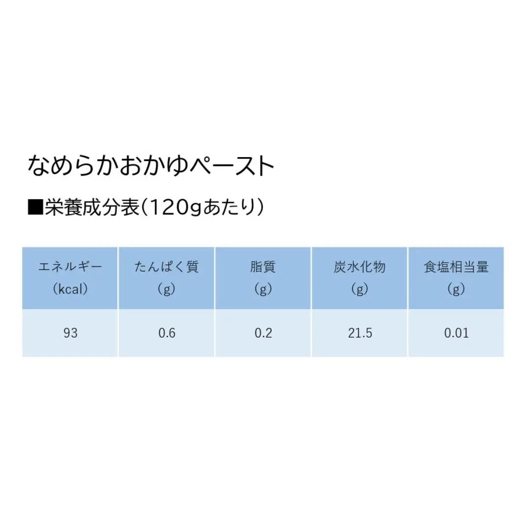 【やわらか食品】【12ヶ月定期便】 なめらかおかゆペースト 120g×30個×12回 バイオテックジャパン 1V70183