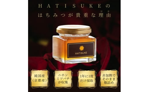 はちみつ【数量限定】京都産 生はちみつ 3個セット【2種類】カカオニブはちみつ 110g×1個／プレーン生はちみつ 130g×2個《二ホンミツバチの生はちみつ 国産 純粋 蜂蜜 非加熱 無添加 ハチミ