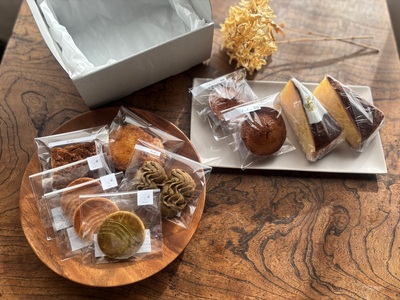 国産米粉・小麦を使用した焼き菓子セット 7種類（8個入り）| クッキー バターケーキ マドレーヌ フィナンシェ スイーツ 兵庫県 上郡町