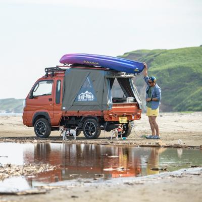ふるさと納税 つがる市 バグトラック 軽トラ用多機能テントキット (ジャンボタイプ) ネイビー&カモ [0541] |  | 02