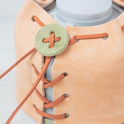 ふるさと納税 大野町 【お申込み受付後生産】イタリアンレザーのOD缶110Gカバー:キャメル |  | 02