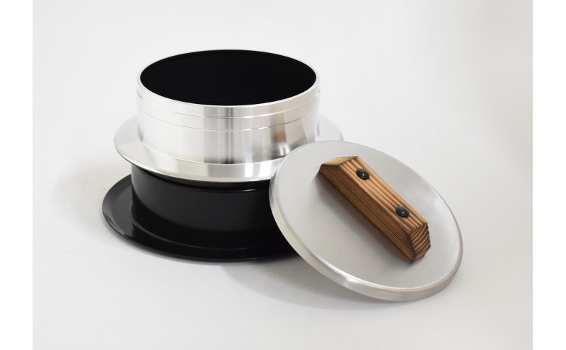 釜炊き三昧 極 5合炊きガス火専用 本格 釜 セット 釜炊き ご飯 お米 白米 米 吹きこぼれ受け かまど 調理器具 キッチン用品 キッチン アウトドア キャンプ 新潟