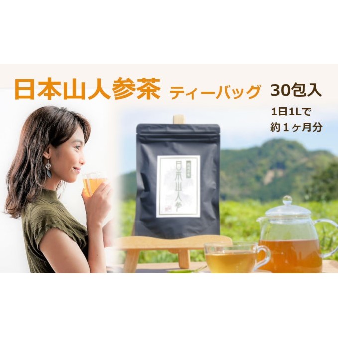 ★希少★日本山人参茶（ティーパック） 飲料類 お茶 野菜/人参 