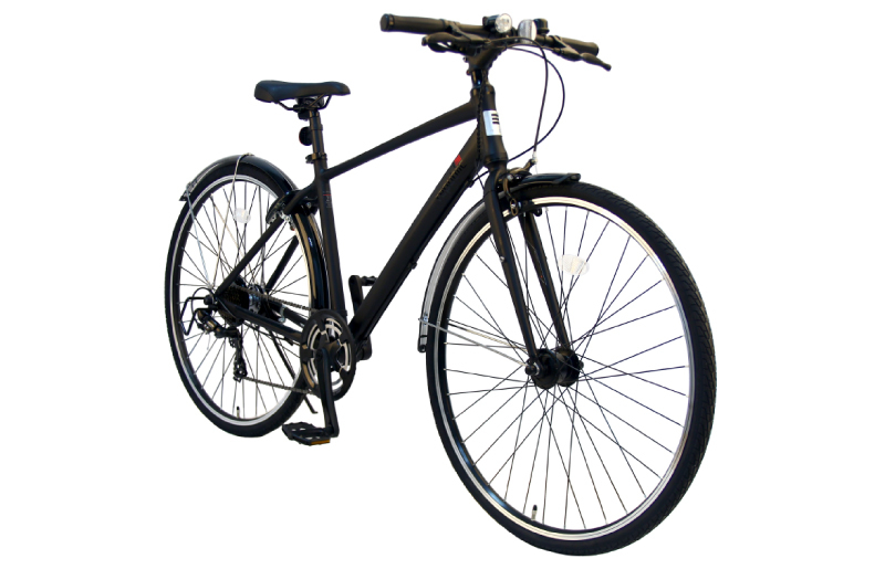 republic NWMN cross bike クロスバイク ブラック【自転車 完成品 組み立て不要 アウトドア サイクリング じてんしゃ 通勤 通学 新生活】 099X120