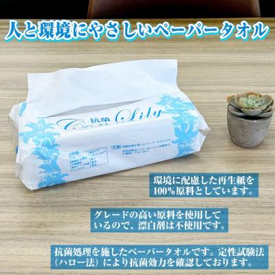ふるさと納税 富士市 抗菌こんりりー25入りペーパータオル ソフトタイプ |  | 01