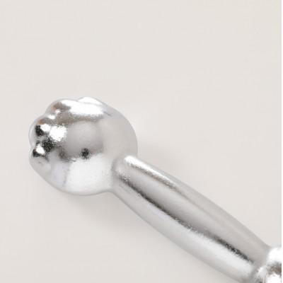 ふるさと納税 京丹後市 にゃんべる(猫の手+ダンベル)　1kgメッキ　美容・ダイエット・トレーニングにも猫好きにも |  | 03