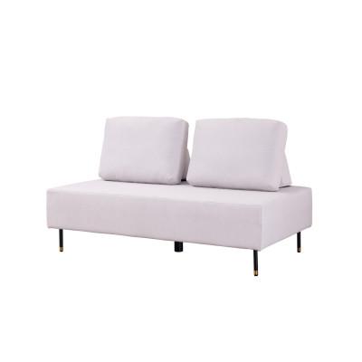 ふるさと納税 大川市 Carlo カルロ 幅160cm アイランドソファ ミルキーホワイト 【モーブル】【大川家具】