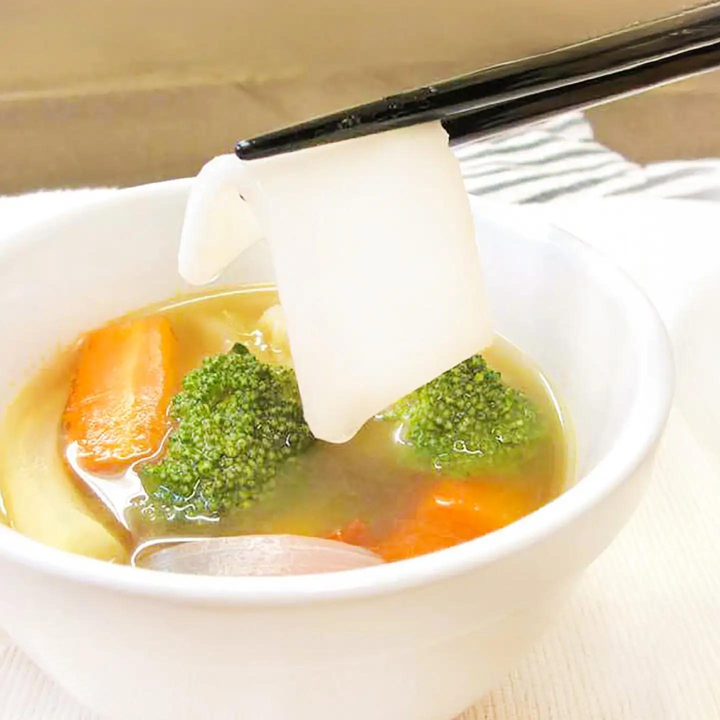 杵つきスープもち 120g×3袋 | 杵つき もち スープもち 簡単 時短 餅 ぜんざい ハレの日 島根県雲南市/株式会社吉田ふるさと村[AIBB025]