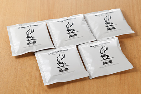 【毎月 定期便 全3回】緑の館 レギュラー50杯分（5杯入り×10P）×3回分 毎月発送 コーヒー レギュラーブレンド 自家焙煎珈琲店 ドリップ 下呂温泉【17-B】