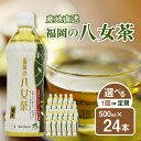 【ふるさと納税】【単品 定期便 選べる】福岡の八女茶 煎茶ペットボトル（500ml×24本）【産地直送】 お茶 緑茶 八女産 安全安心