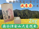 【ふるさと納税】【令和5年産】奥会津金山大自然米コシヒカリ2kg　福島県　金山町　コシヒカリ　2kg　減農薬　精米　白米　少量