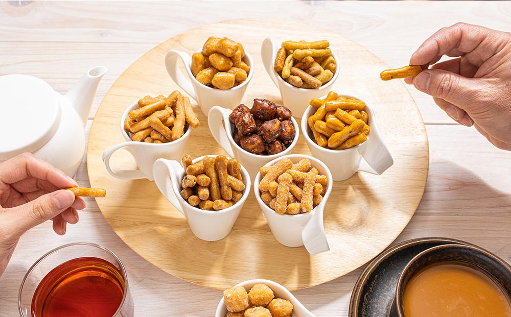 【最短翌日から３営業日以内発送】北海道かりんとう ピリ辛3種(生しょう油かりんとう20g・黒こしょうかりんとう20g・カレーかりんとう20g 各9袋)27袋セット_03443