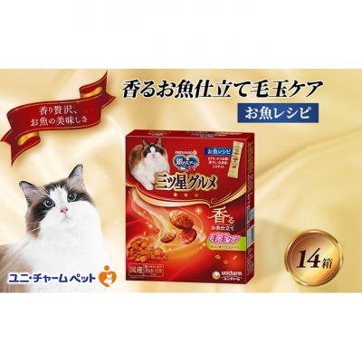 ふるさと納税 伊丹市 銀のスプーン三ツ星グルメ 香るお魚仕立て毛玉ケア お魚レシピ 240g×14箱[54030335]