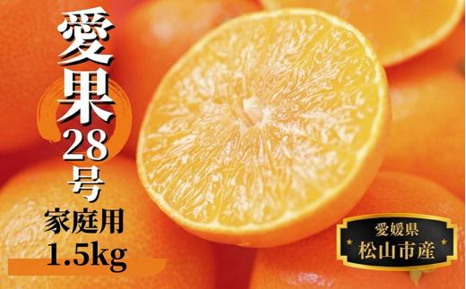 【2026年12月頃から順次発送】愛果28号 (紅まどんな と同品種) 約1.5kg 家庭用  | みかん 先行予約 蜜柑 柑橘 果物 くだもの フルーツ お取り寄せ グルメ 期間限定 数量限定 人気 おすすめ 愛媛県 松山市