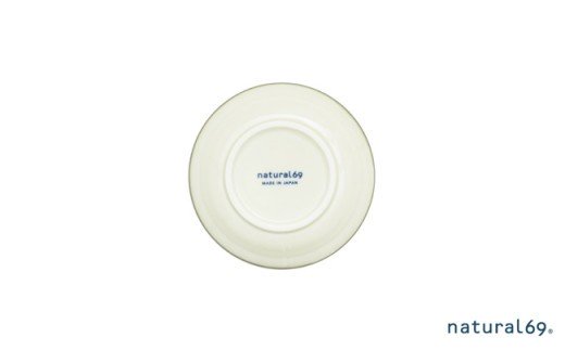 【波佐見焼】natural69　焦がし呉須3寸皿　4枚セット(丸紋／格子／木の葉／山路) [QA72]
